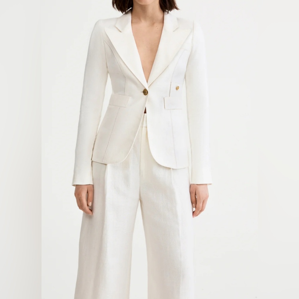 Smythe Linen CLASSIC DUCHESS BLAZER